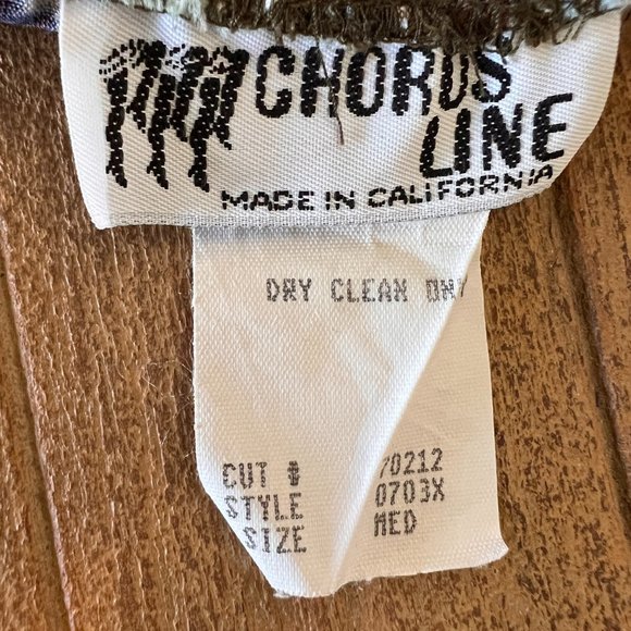 80's Short Set - Hawaiian - Top & Shorts - Chorus Line - Size Small & Medium - Picture 9 of 9